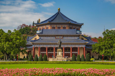 △图为中山纪念堂(孙中山文化遗产游径)