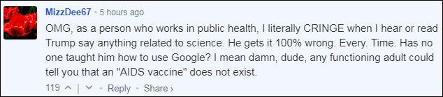 “医学鬼才”特朗普又胡说：艾滋病疫苗研发出