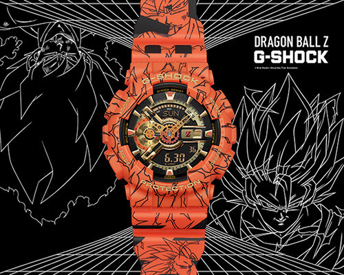 卡西欧联手《龙珠》推新款G-SHOCK腕表 重温当年美好