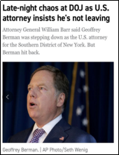 《政治》指出,这场异常的人事变动已经立即演变成了全面危机