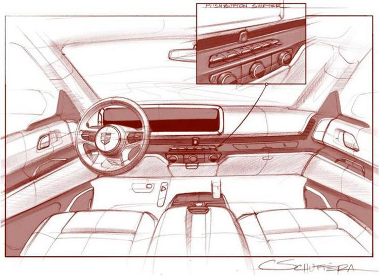 Lordstown Motors电动皮卡内饰图曝光