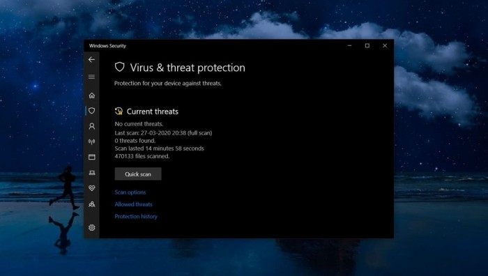 Windows 10 Version 2004新BUG:重复报告安全警报