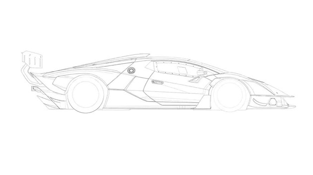 兰博基尼SCV12专利图 兰博基尼最强V12跑车或夏末发布