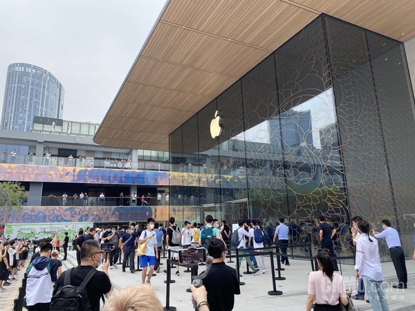 applestore北京三里屯新店开业辞旧迎新亮点多多