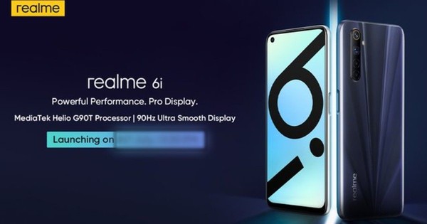 realme 6i发布时间确认 7月24日发布售价低于1400元