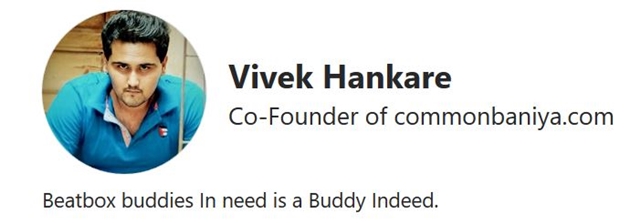 印度网友Vivek Hankare的Quora资料截图