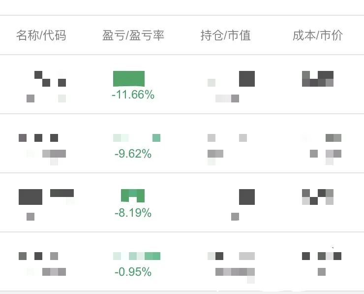 来源:证券账户截图由伍先生提供