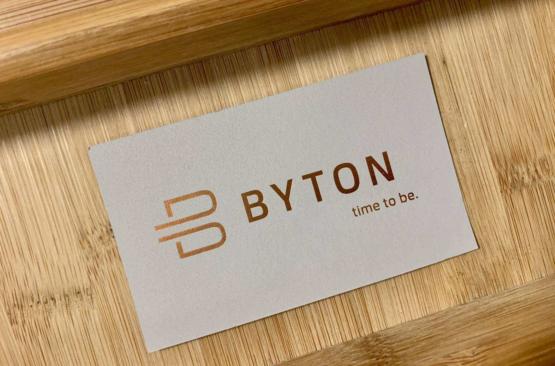 拜腾员工名片 来源:受访者供图