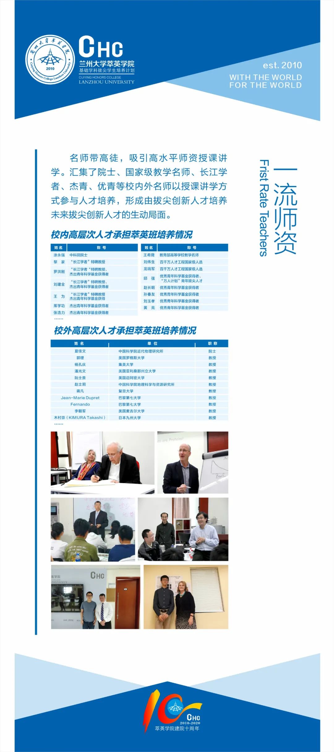 10年前,它肩负使命,在兰大应运而生
