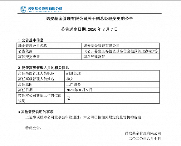 图源:诺安基金官网