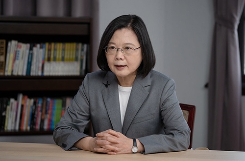 想启动“自贸协定”谈判 蔡英文喊话美国