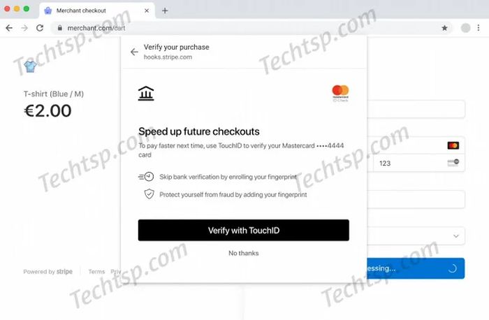 谷歌为Mac端Chrome带来Touch ID支付解决方案