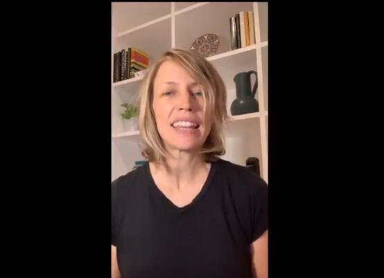 △TikTok美国总司理瓦妮莎·帕帕斯在推特上公布视频 (图片泉源:推特)