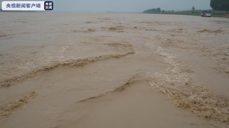黄河大流量水头进入山东 浮桥已全部拆除