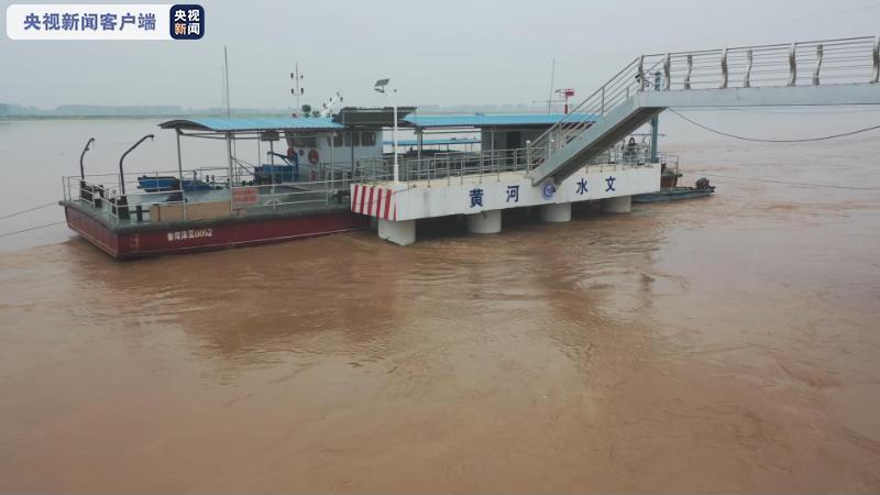 黄河大流量水头进入山东 浮桥已全部拆除