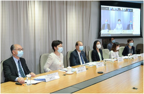 林郑月娥《施政报告》首场咨询会,听取航空、航运和物流业界意见