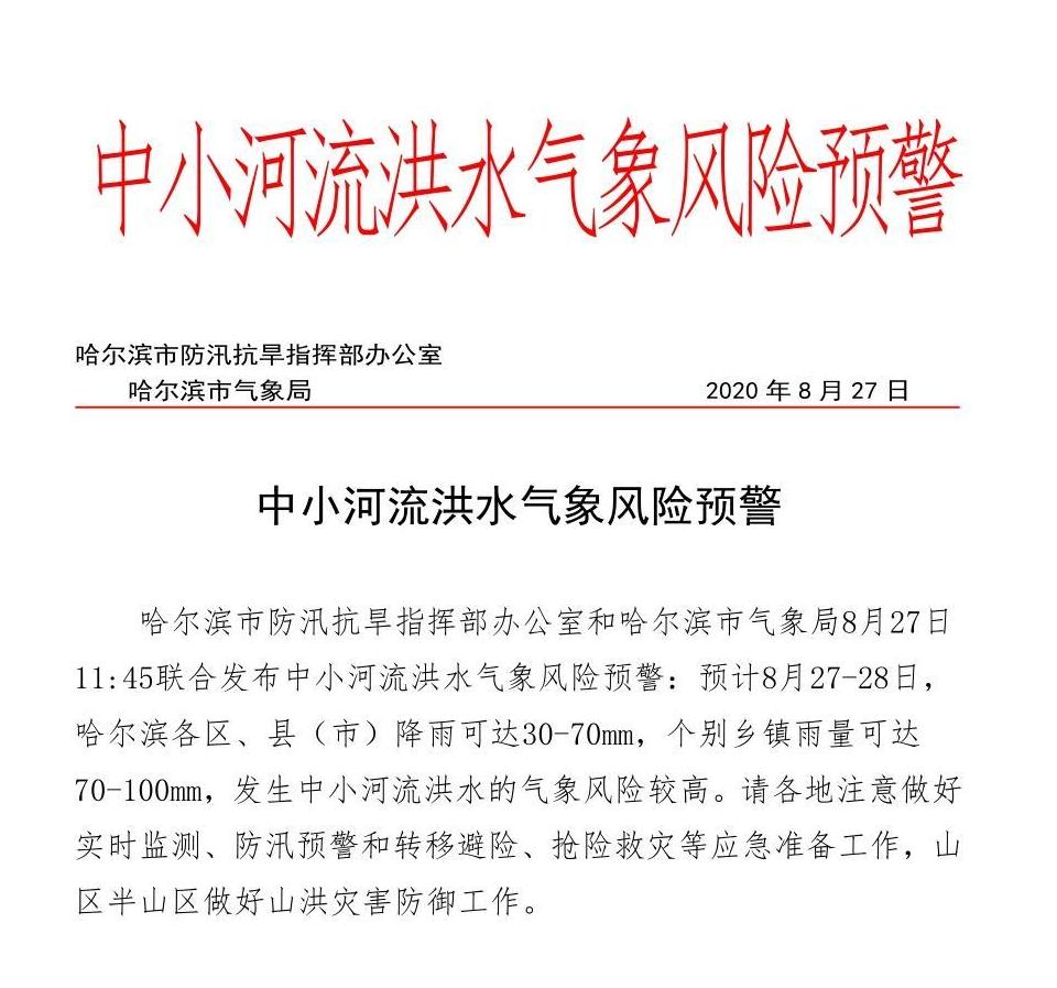 黑龙江公布40余条预警!公交、航运、公园均有调剂(图3) 黑龙江公布40余条预警!公交、航运、公园均有调剂(图3)