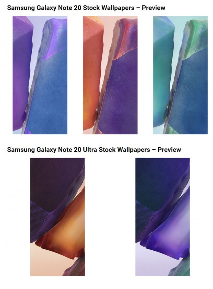[图]三星galaxy note 20/tab s7/z fold 2官方壁纸下载