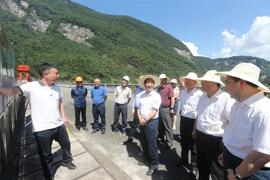 许达哲考察江垭水利枢纽工程:精准发挥水库调蓄在全省防汛抗旱中的重要作用