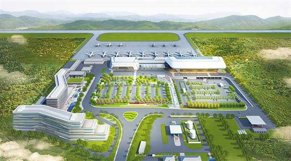 [重庆]万州机场t2航站楼动工 建成后年旅客吞吐量将达250万人次(图)
