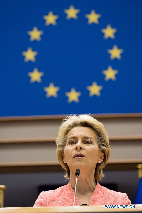 BELGIUM-BRUSSELS-EU-VON DER LEYEN-STATE OF UNION-SPEECH