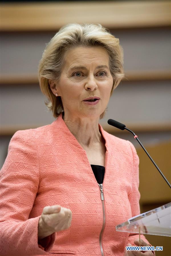 BELGIUM-BRUSSELS-EU-VON DER LEYEN-STATE OF UNION-SPEECH