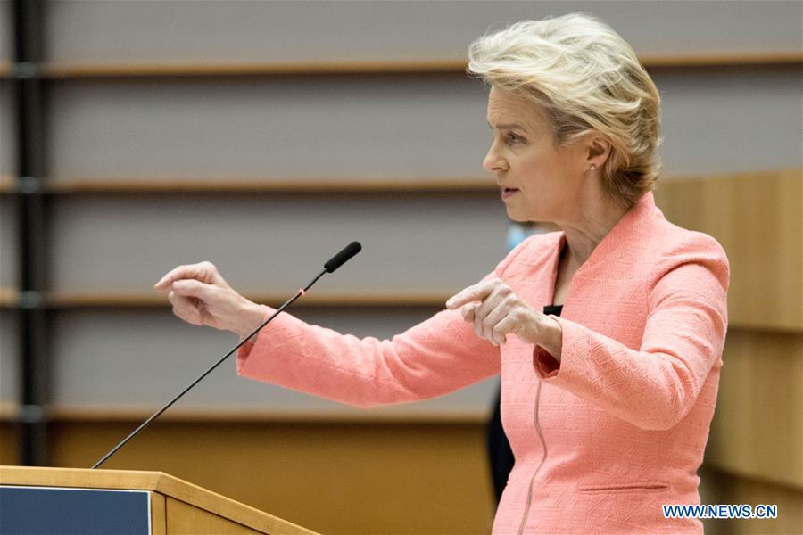 BELGIUM-BRUSSELS-EU-VON DER LEYEN-STATE OF UNION-SPEECH