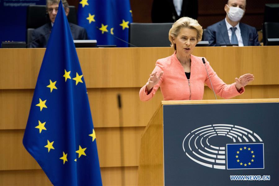 BELGIUM-BRUSSELS-EU-VON DER LEYEN-STATE OF UNION-SPEECH