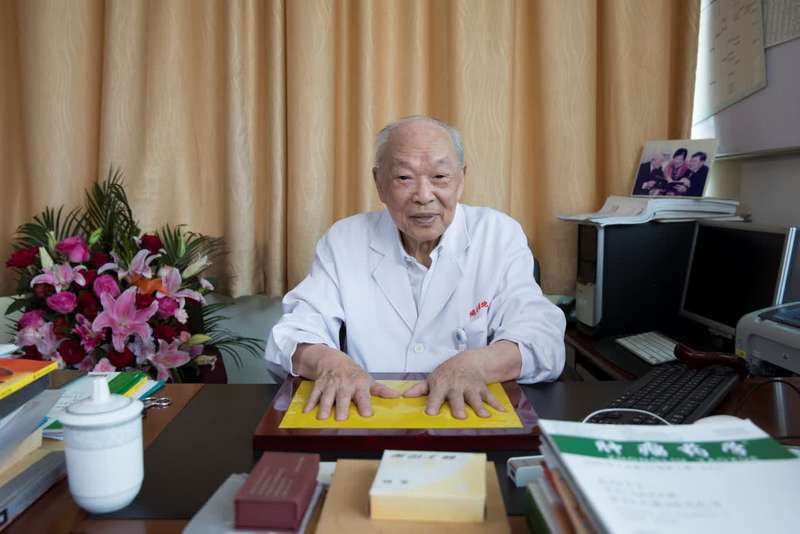 (王振义已是96岁高龄)