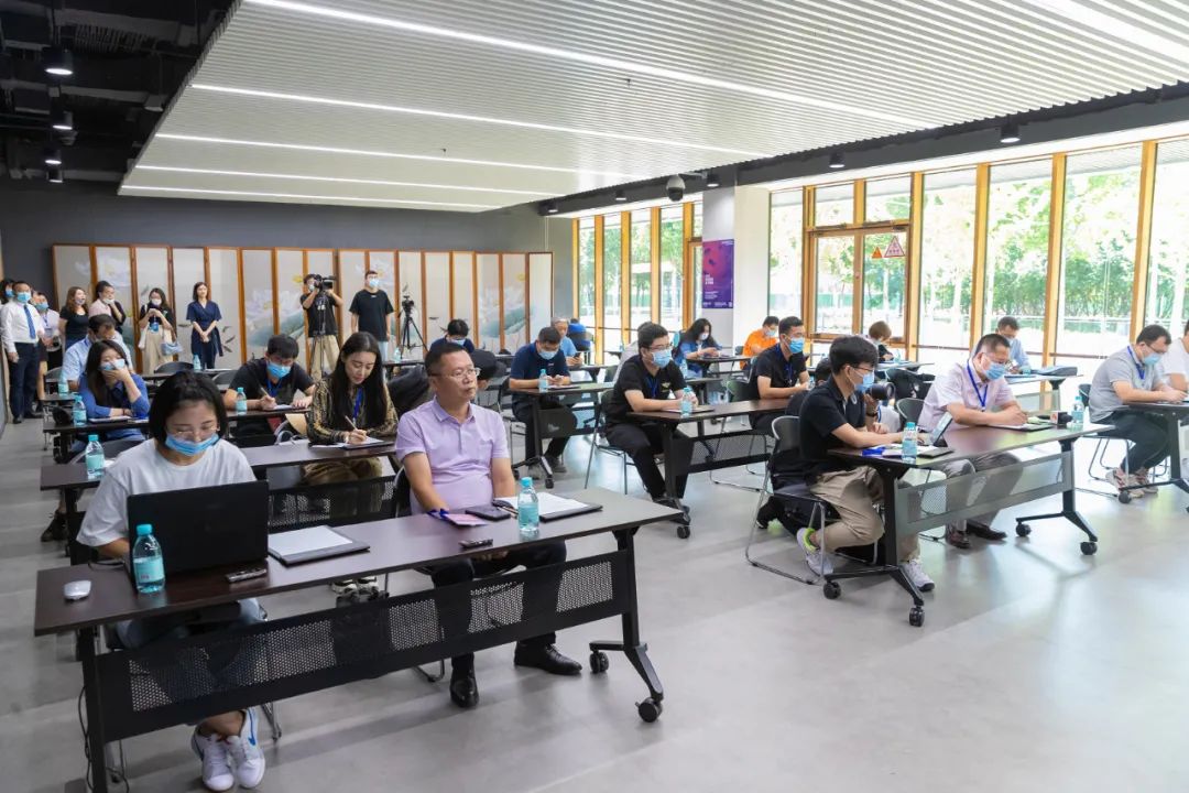 新闻发布会现场。中国雄安官网记者毛鹤然 摄
