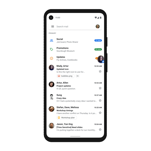 对话泡功能演示 | 图:Google