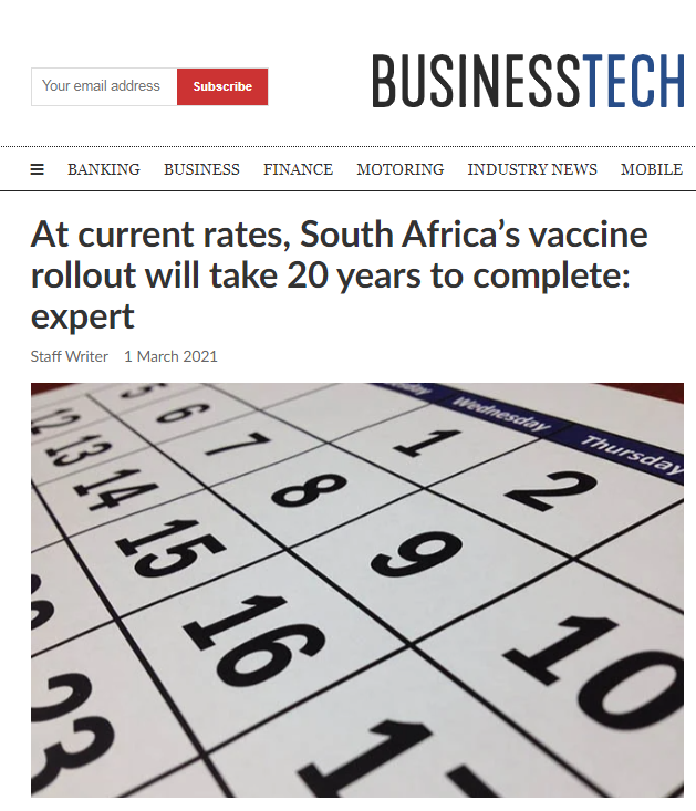 南非的慢疫苗推广及相关工作将需要20年才能完成| 南非_新浪财经_Sina.com