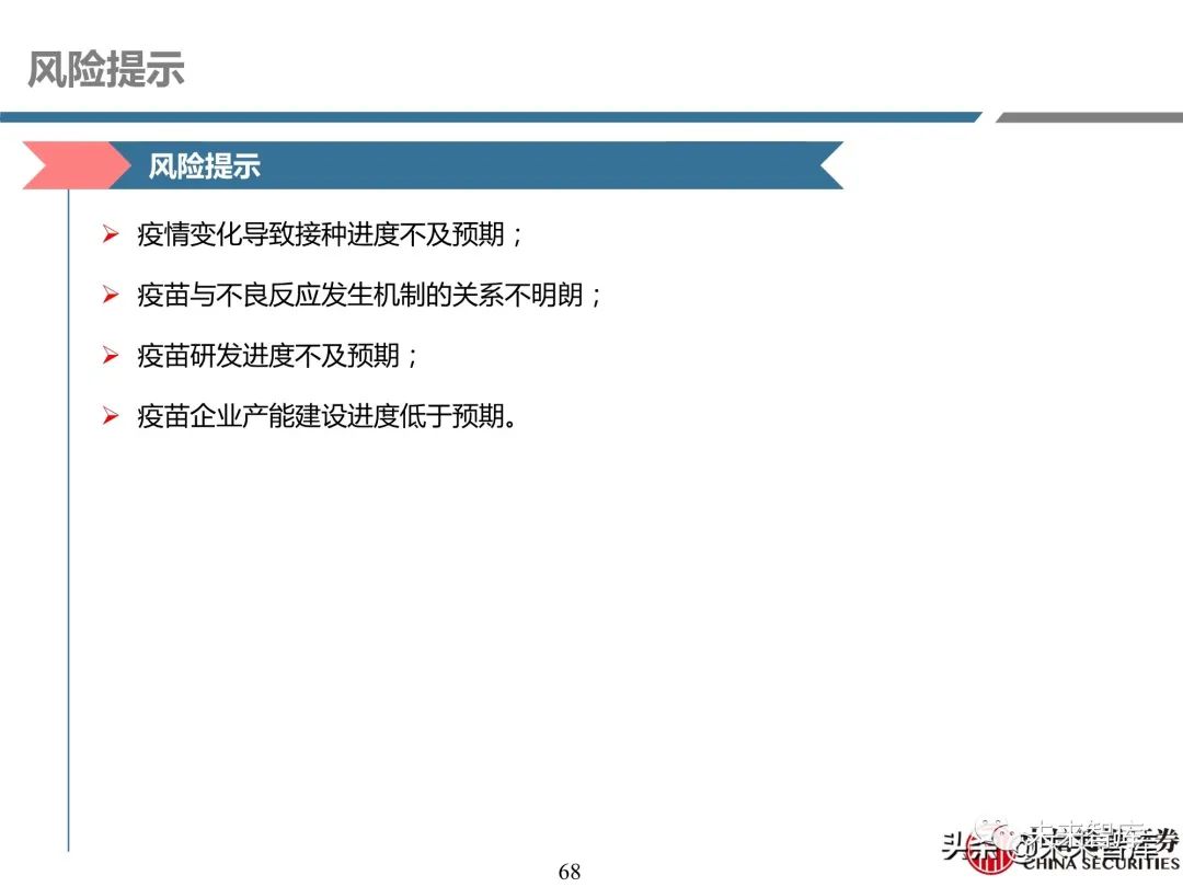 医药行业深度报告:深度挖掘疫苗产业链投资机会
