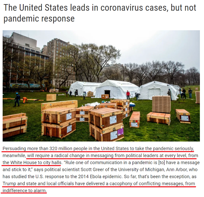 △美国《科学》杂志报道截图