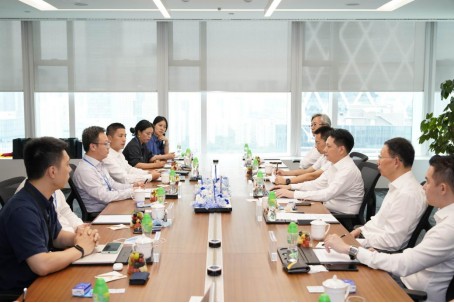 战略合作协议签署仪式现场