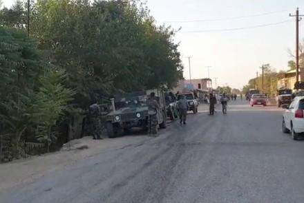 阿富汗政府军与塔利班在朱兹詹首府希比尔甘激烈战斗