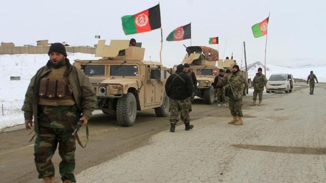 阿富汗安全部队人员（资料图）