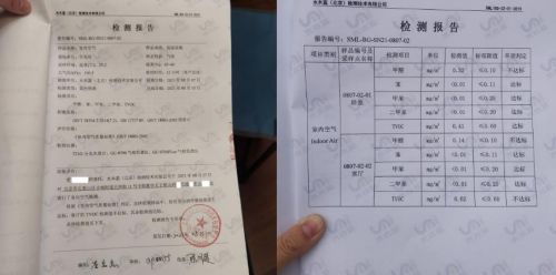 (业主提供的检测报告)
