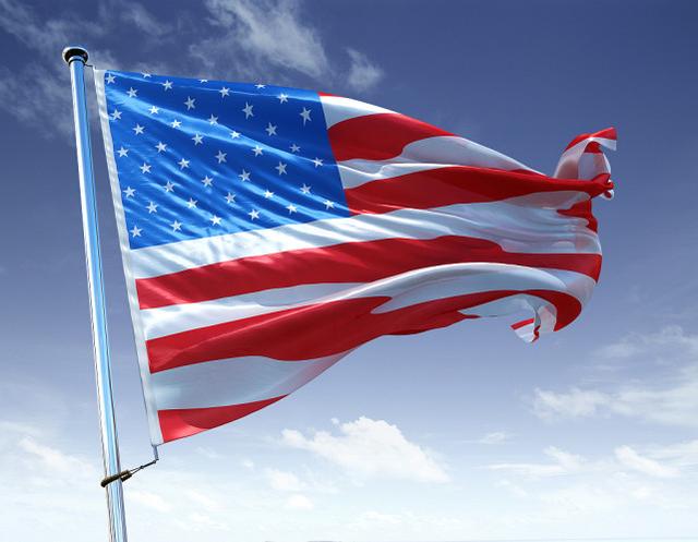 美国国旗 图源:视觉中国