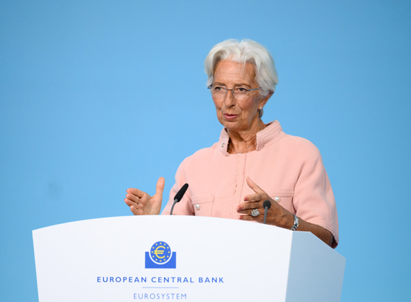 新华社发(欧洲央行供图)