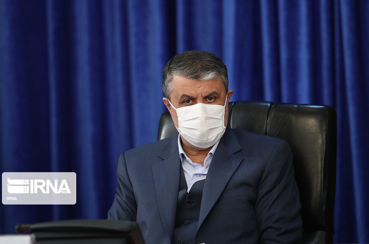 △伊朗原子能组织主席伊斯拉米 图片来源：伊朗伊斯兰共和国通讯社