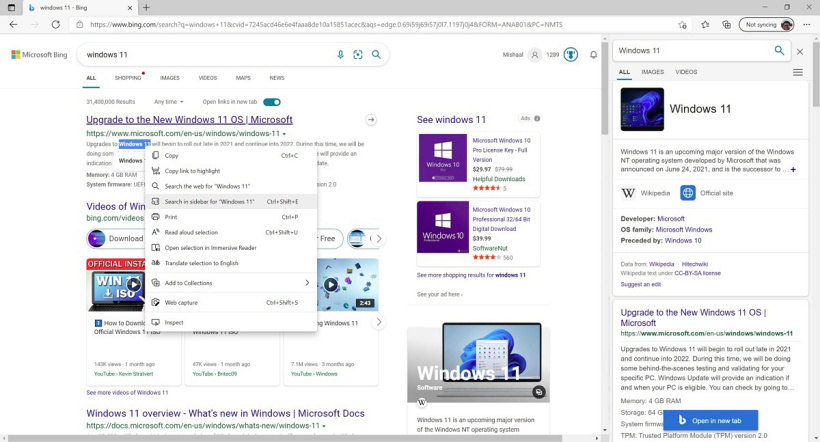 谷歌Chrome阅读器将推出
类似微软Edge的侧边栏查找
性能