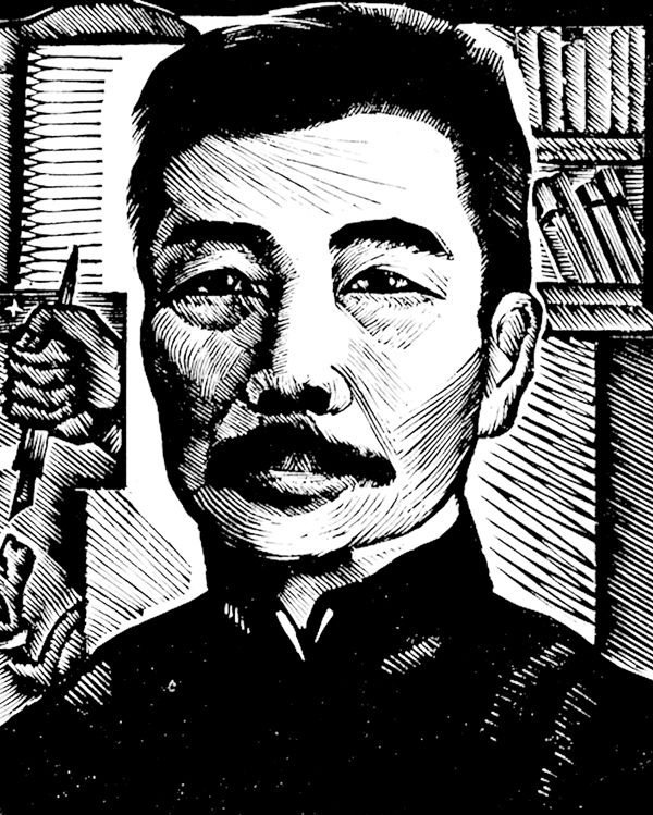 由于鲁迅的大力提倡,木刻版画在中国盛行起来(资料图片)