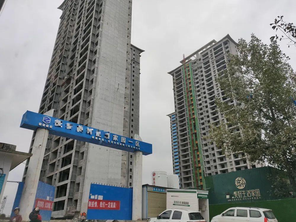 焦作市一在建项目 每经记者 王佳飞 摄