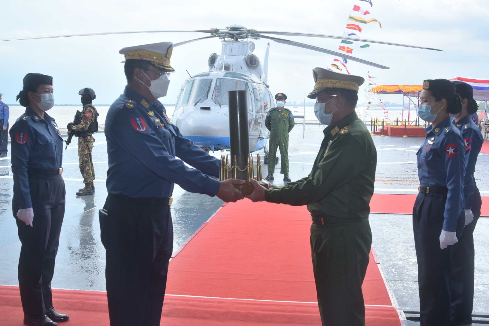 缅甸组建海岸警卫队 以保障海上安全