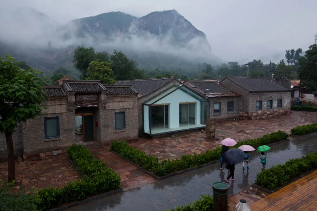 山西与河北交界的太行山区,绿色植被得以恢复