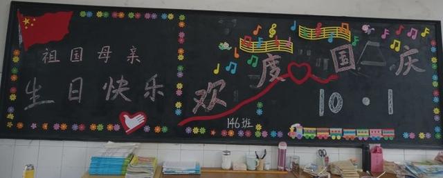 学校建党100周年黑板报,建党100周年黑板报模板 向阳联合学校向阳小学校区举行生在红旗下长在春风里迎国庆黑板报评比