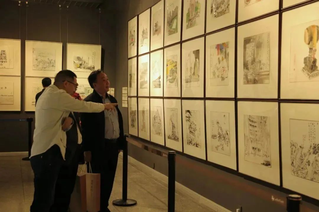 画展现场
