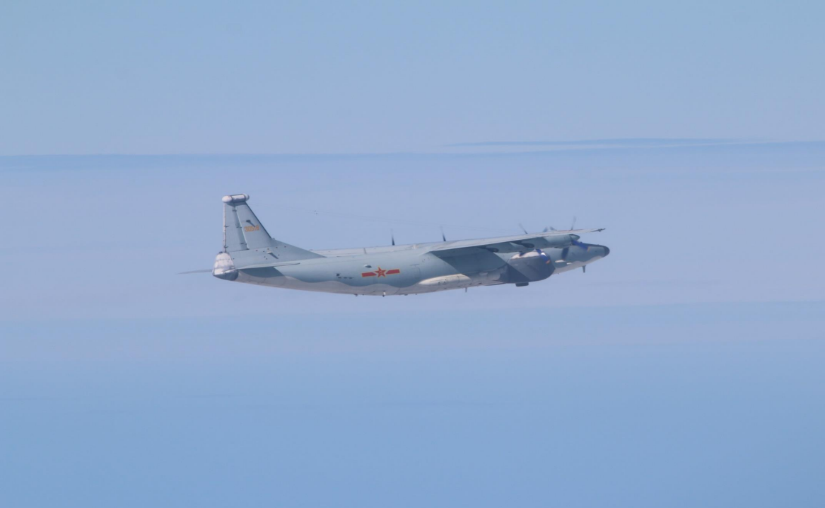 解放军空军运-8远距离支援干扰机（同机型，图自台防务部门）