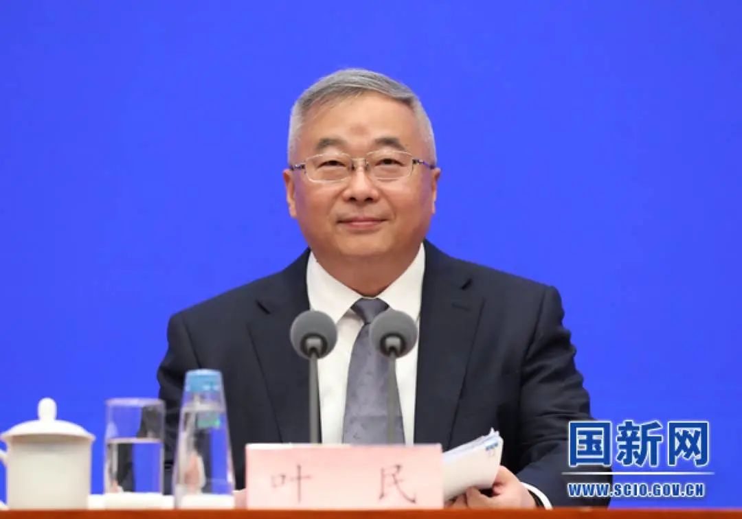 生态环境部副部长叶民。图片来源:国新办